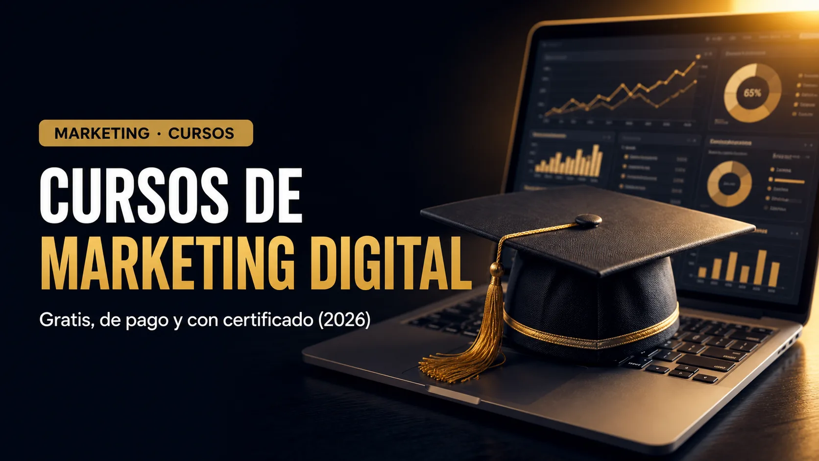 Miniatura de Los mejores cursos de marketing digital en 2026: gratis, de pago y con certificado