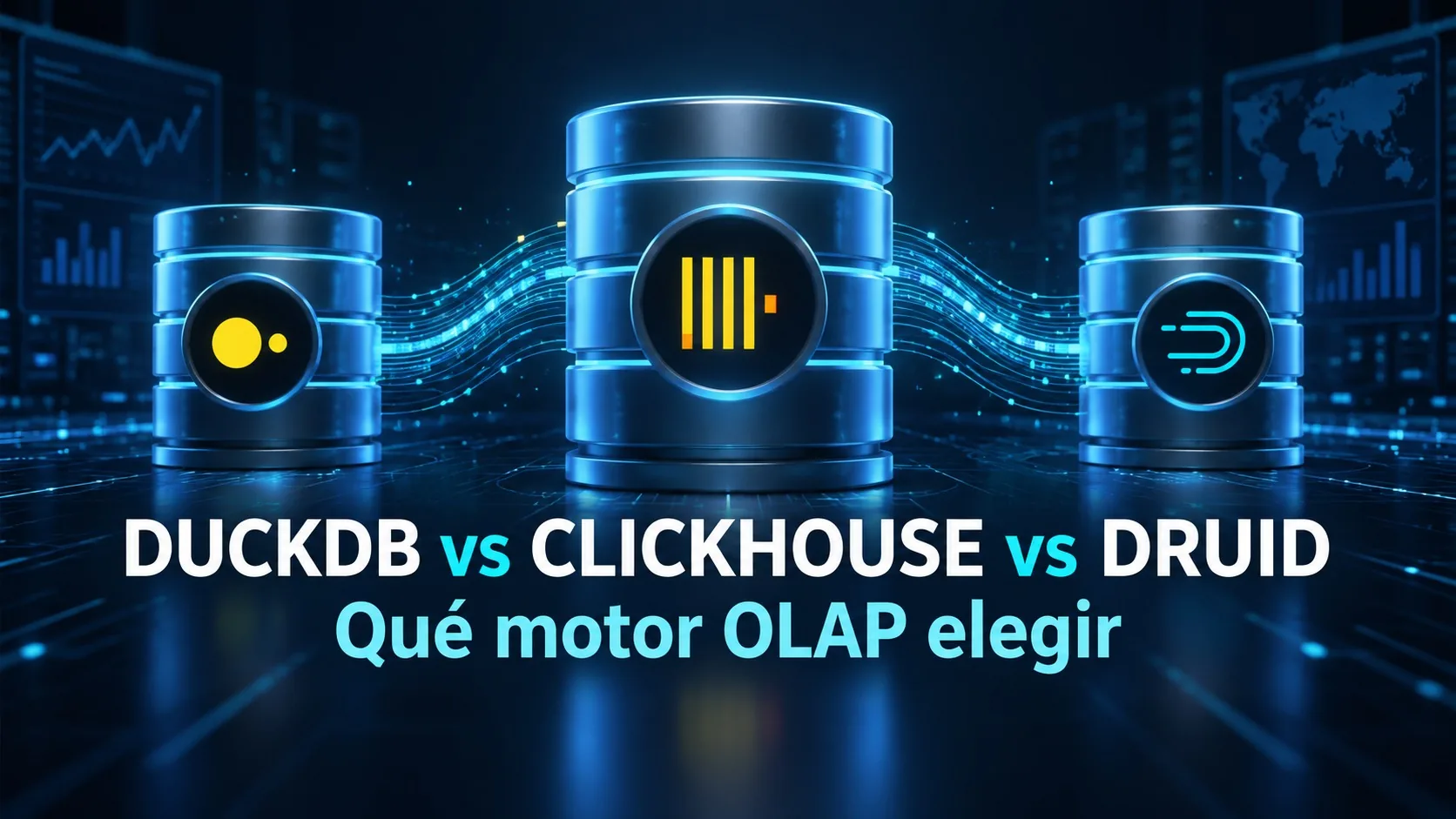 Miniatura de DuckDB, ClickHouse, Druid o Pinot: cómo elegir motor OLAP