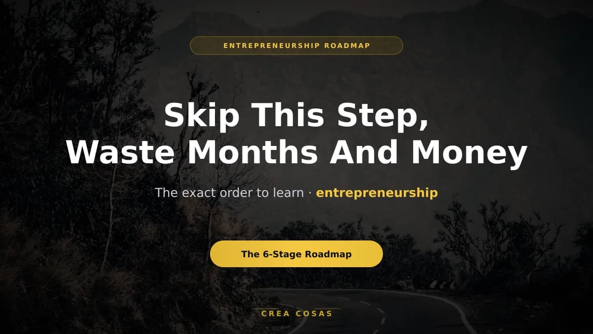 Miniatura de Roadmap para aprender a emprender: qué estudiar y en qué orden